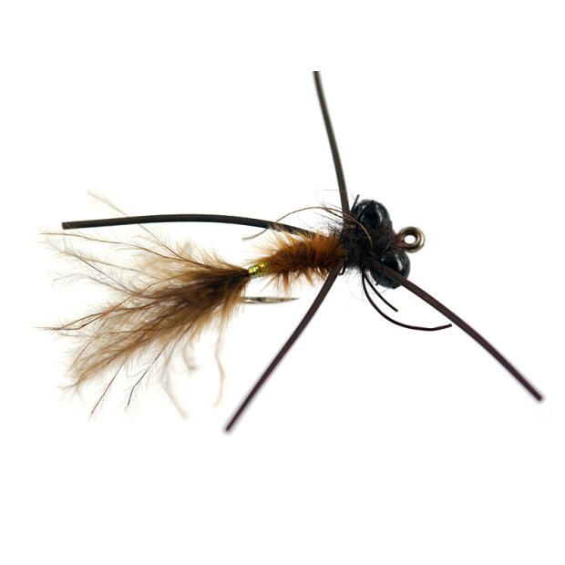 Ales Dark Brown Dragonfly Nymph